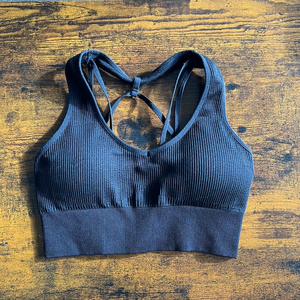 SMALL NVGTN Galaxy Ribbed Seamless Bra